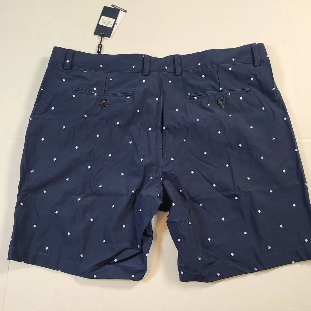 Maelreg Men's Navy Blue Pro Flex Shorts Quick Dry Water Resistant NWT 40 X 7